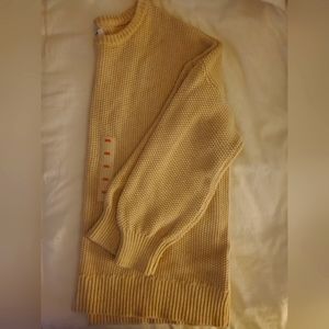 Old Navy Textured-knit Tunic Sweater, Size XXL, Oatmeal, NWT